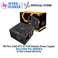 SUPER FLOWER ZILLION FG 650W / 750W 80 PLUS ATX 3.1 FULL MODULAR POWER SUPPLY - 650W / 750W