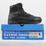 ♞,♘PNP PATROL SHOES MIDCUT WITHOUT ZIPPER ZHOEBLESS
