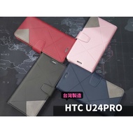 HTC U23/U23PRO/U24PRO/DESIRE 22PRO/D21PRO Geometric Stitching Mobile Phone Leather Case