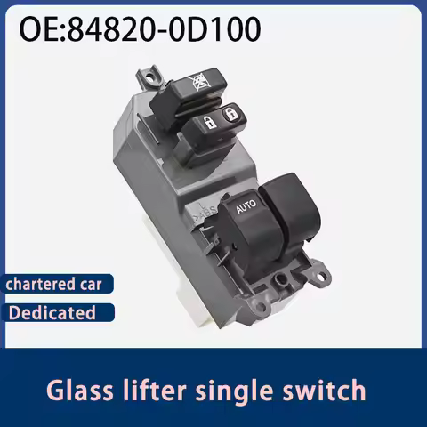 84820-0D100 is suitable for 05-11 Toyota Yaris electric window switch glass lift switch