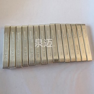 Colored Metal 100g Silver Bar Polishing Crafts Material Silver Nugget Jewelry Crafts Silver Bar 12.1