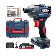 MASARU ไขควงกระแทกไร้สาย รุ่น SCDI-145 250N.m มอเตอร์ Brushless พร้อมอุปกรณ์ครบชุด