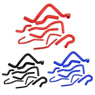 9pcs Car Radiator Hose Silicone Radiator Hose For Civic D15 D16 SOHC EG/EK 1992‑2000 Car Accessories