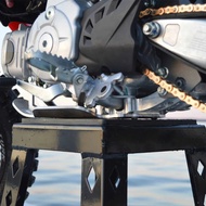 CRF 110F Motorcycle CNC Aluminum Billet Cradle and Skid Plate Guard Set For Honda CRF110F CRF 110 F 