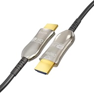 Cablelera 8K UHD CL3 HDMI Cable 2.1, Hybrid Active Optical Cable (AOC), 48Gbps Ultra Fast Long Dista