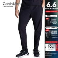 CALVIN KLEIN กางเกงขายาวผู้ชาย Future Icon ทรง Relaxed รุ่น 4MS4P635 001 - สีดำ