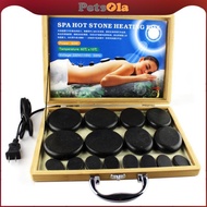 [PETSOLA] Electric SPA Hot Stone Heater Warmer Device Body Relax for 16Pcs Stones