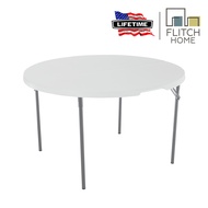 Lifetime Round Fold in Half Table 48  Diameter - White
