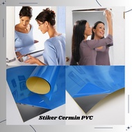 50x100cm PVC Reflection Mirror Wall Decoration Sticker - Shatterproof PVC Mirror Sticker