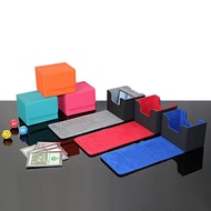 (SG Stock) PU Leather 100+ Magnetic Deck Box Case Card Protector High Quality TCG Magic Pokemon Yugioh One Piece ETC