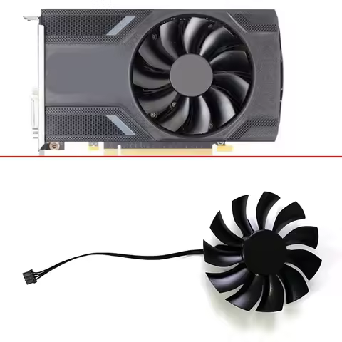 87mm PLA09215B12H 4pin DC 12V GTX 1060 GPU FAN For EVGA EVGA GTX 960 950 1060 SC GAMING ITX VGA Cool