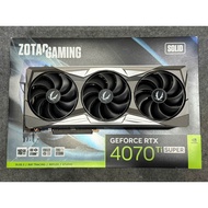 ZOTAC GAMING RTX 4070 Ti Super SOLID 16GB GDDR6X VGA Video Card BRAND 11/2027