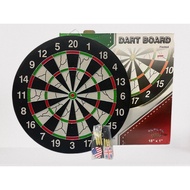 Lanoa Flocked Dart Board 18 inch/ 18554/ Dart Board/ Double Sided Board/ Tournament Dart / Papan Dar