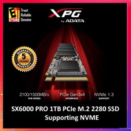 efPV ADATA XPG SX6000 PRO PCIe Gen3x4 M.2 2280 1TB SSD (XPG GAMING) ASX6000PNP-1TT-C
