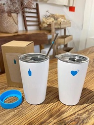🍑全新正貨🌸BLUE BOTTLE COFFEE x HUMAN MADE 聯名款 不鏽鋼保溫隨行杯 白色 12oz/354ml
