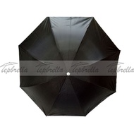 TEPBRELLA Black 3-Fold Umbrella Promotional Umbrella/