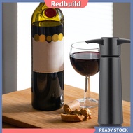 redbuild|  Wine Bottle Preserver Wine Vacuum Sealer Pump Vacuum Wine Saver Pump Set with Leak-proof Stoppers for Home Bar Keep Your Wine Fresh Longer
