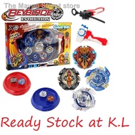 ○《Boxed》4PCS Beyblade Burst Toys Set With Launcher Stadium Metal Fight Kid's Gift