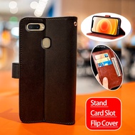 OPPO F9 F9 Pro A7x CPH1823 1881 1825 PBBM00 T00 Flip Wallet Leather Kickstand Case Card Holders Shoc