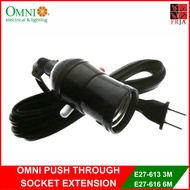 OMNI PUSH THROUGH SOCKET EXTENSION E27-613 3M l E27-616 6M