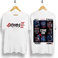 4Kings2 Short-Sleeved Leather T-Shirt S-5XL Cotton 01