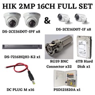 HIKVISION 2MP 16Channel Full AHD Package