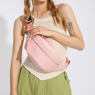 Japanese Style Nylon Shoulder Bag Large Capacity Sling Bag Women Simple Casual Dumpling Bag Canvas U