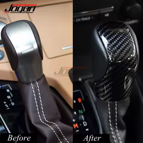 Carbon Car Gear Shift Knob Cover Trim For Lexus RX IS ES NX RC RX200t RX350 RX400h IS250 IS300 ES250