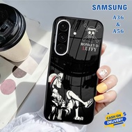 Softcase Glass Kaca SAMSUNG A36 & SAMSUNG A56 - Case Handphone SAMSUNG A36 & SAMSUNG A56 [T53]