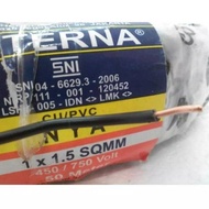 Kabel Listrik Tunggal Eceran NYA ETERNA 1 x 1,5mm Kualitas SNI - LMK