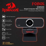 REDRAGON Redagon Webcam 720P 30 FPS FOBOS - GW600