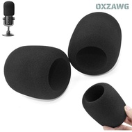 PINCHMY Mic Windscreen Cover, Replacement Windproof Microphone Pop Filter, Flocked Sponge Foam Micro