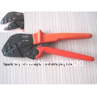 Spark plug wire crimping tool,ratchet crimping tool for crimping and stripping spark plug,AP-2048