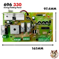 696 330/433MHZ CONTROL BOARD PANEL ( BUILT-IN 330 / 433 mhz RECEIVER ) / AUTOGATE SYSTEM - AUTOGATE 