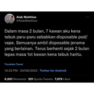 i Quit SR Kurangkan Ketagihan Rokok/Vape/Lancarkan Perafasan/Detox Paru-Paru/Melegakan Batuk & Perna