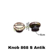 Knob Tarikan Lemari Laci Aluminium 868 Antik
