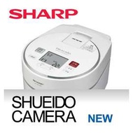 SHARP 夏普 HEALSIO KS-MX10B W IH壓力電子鍋 飯鍋 1L 白色-平輸福利品