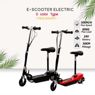 Skuter Elektrik scooter 24v E-bike elektrik skuter lipat dewasa murah E scooter mini kids motor