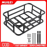 Bike Rear Storage Basket with Liner Cargo Net Heavy Duty Large Capacity Universal MTB Road Mountain 