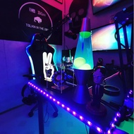 Gaming Setup 5050 (IP67)RGB PC SETUP/rgb lights/rgb led/work spaces/clean setups/clean minimalism/de