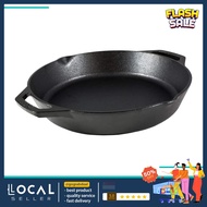 ❤SGseller❤ LODGE Cast Iron Dual Handle Pan, 12 inch, (L10SKL) Black