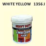WHITE YELLOW 1356J ( 5L ) HEAVY DUTY EMULSION PAINT PREMIUM INTERIOR EMULSION PAINT