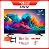 Ace 24 Super Slim Full HD LED TV Black LED-802 W/FREE BRACKET (FREE SHIPPING!!!) METRO MANILA ONLY