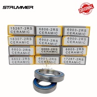 Bearing Strummer Ceramic 6802 6803 6805 6806 6901 6902 6903 6900 6000 15267 17287 18307 - 2RS Laher 