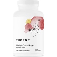 Thorne Methyl-Guard Plus-Active Folic Acid (5-MTHF) Contains Vitamin B2, B6 and B12-Supports Methyli