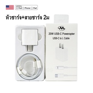 sanmax ชุดชาร์จแท้ 20w หัวชาร์จ 9v 2.22A สายชาร์จ Typec 3a ชาร์จเร็ว สำหรับ iphone i5 5s i6 6s i7 7p