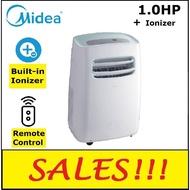 MIDEA 1.0HP MPF-09CRN1 (Ionizer) PORTABLE AIR CONDTIONER AIRCOND AIR COND