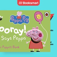 Peppa Pig Hooray Says Peppa Finger Puppet Book - Board Book - English - 9781409313298