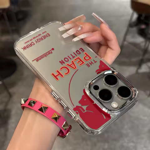 Red cool design Phone Case For iPhone 17e 17 16e 16 15 14 13 12 11 mini Pro Max X XR XSMAX 8 7 Air P