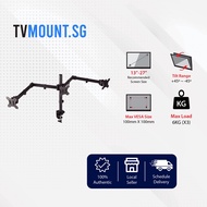 TITAN SGB333 Monitor Mount Triple Arm Monitor Solution For 13'' - 27'' local warranty 3 screen monit